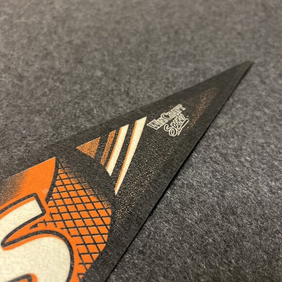 NHL Philadelphia Flyers Vintage 1990's Edition #7 Team Logo Hockey Pennant NOS - Picture 5 of 10